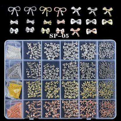 2800pcs Luxury Shiny Diamond Nail Art Rhinestones Crystal Decorations