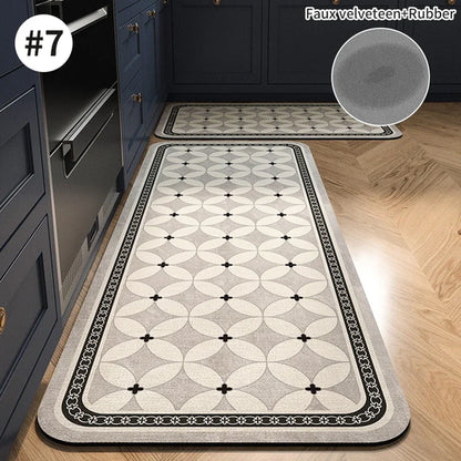 Non-slip Kitchen Mat Diatomite Super Absorbent Floor Mats