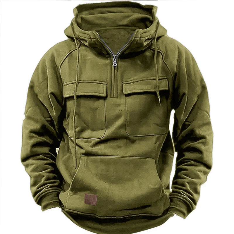 New Solid Color Long Sleeve Hoodies