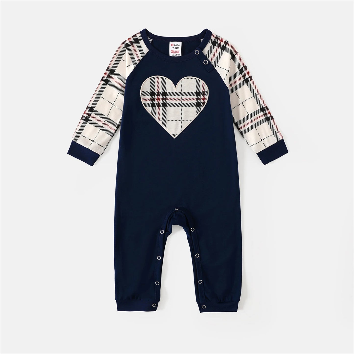 Pajamas Family Matching School Grid Letter