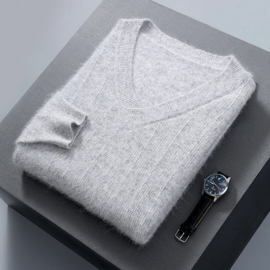 2024 New Cashmere Sweater V neck Sweater