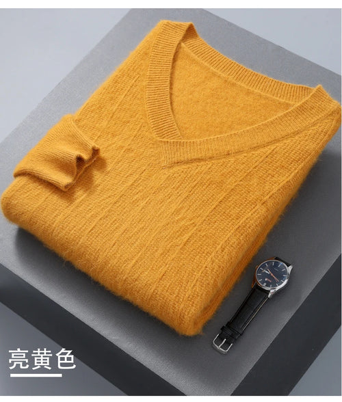 2024 New Cashmere Sweater V neck Sweater