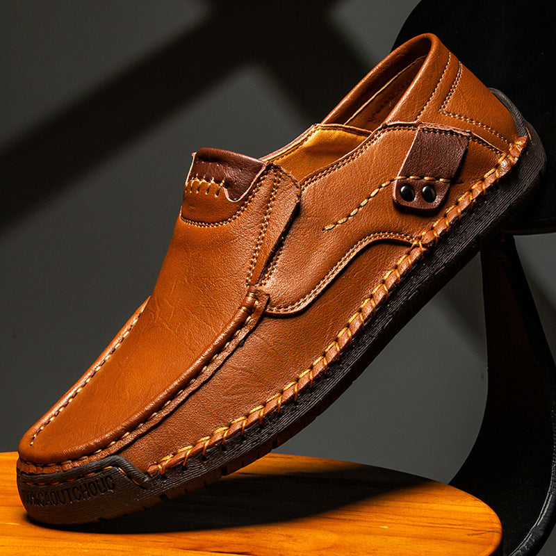 Leather Soft Sole Business Men's Shoes