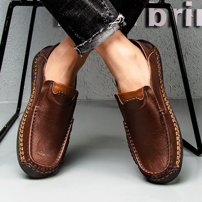 Leather Soft Sole Business Men's Shoes