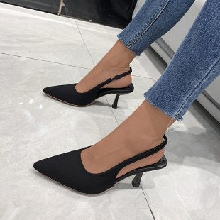Thin Heel Pumps Women Wedding Party Shoes