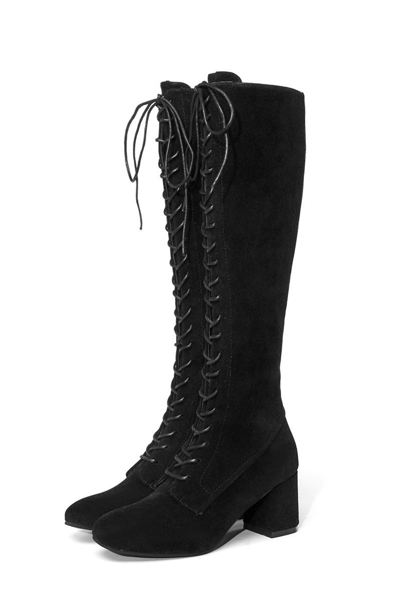 Trend Ladies Thick Heels Ladies Boots