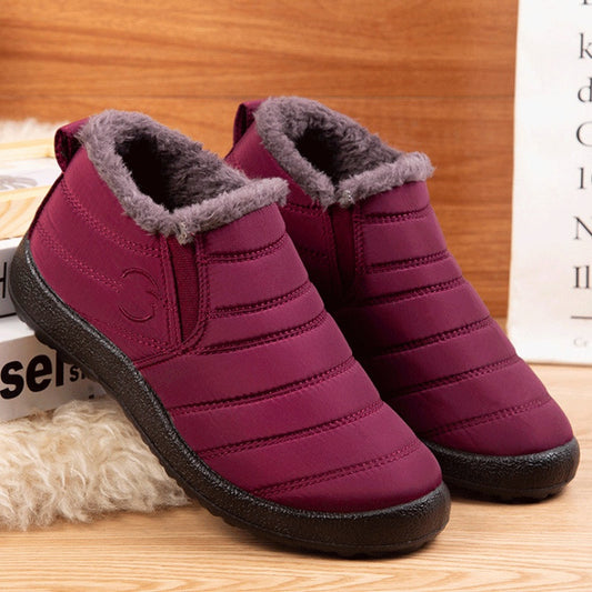 Plush Short Boots For Women