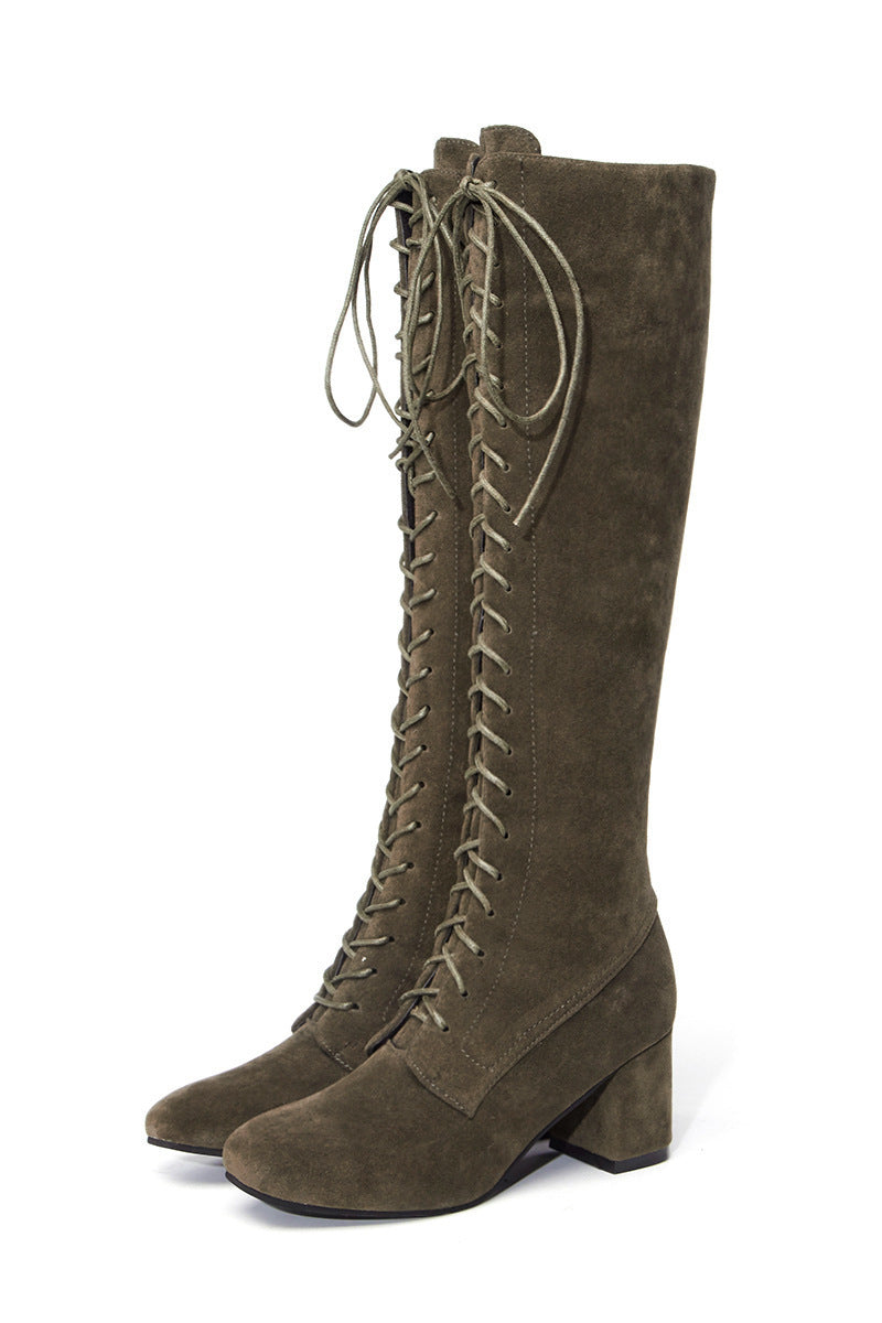 Trend Ladies Thick Heels Ladies Boots