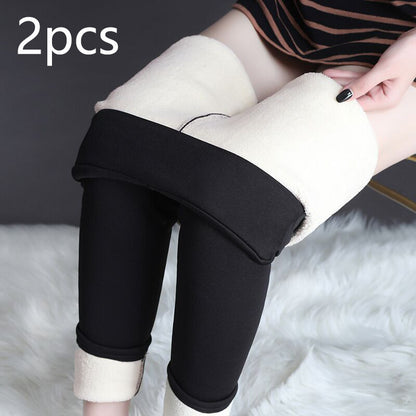 Winter Leggings Warm Thick Stretch Cashmere Leggins Skinny Pants