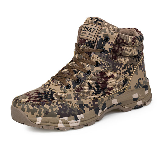 Army Cotton Plus Velvet Cold Shoes