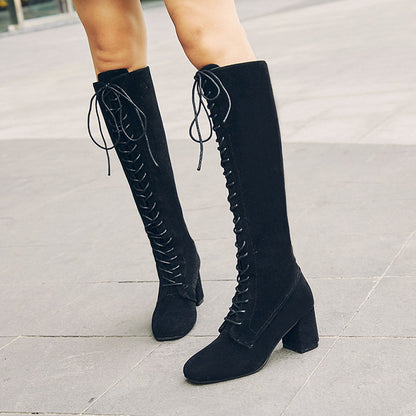 Trend Ladies Thick Heels Ladies Boots