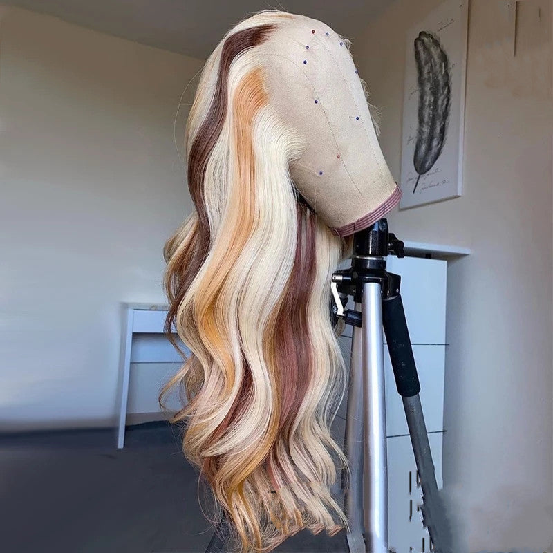 Body Wave Lace Front Wig Blonde