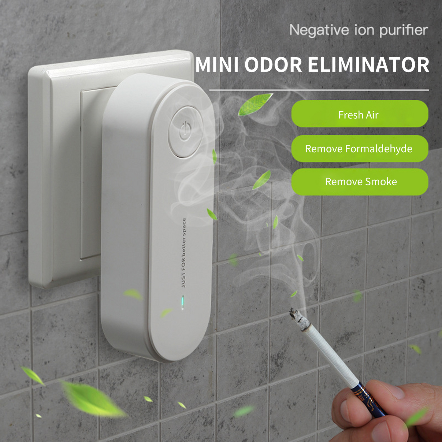 Plug In Air Purifier Mini Eliminator Air Cleaner