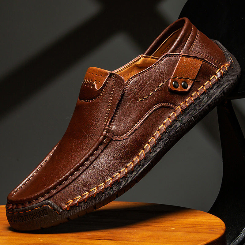 Leather Soft Sole Business Men's Shoes