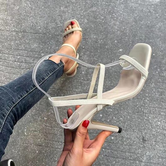 Fashionable Straight Strap Women Shoes