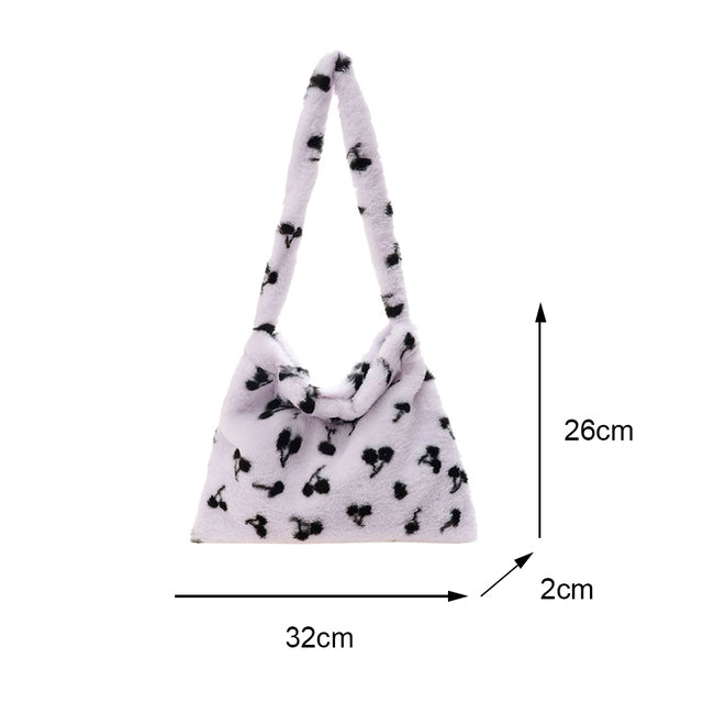 Plush Handbag For Women