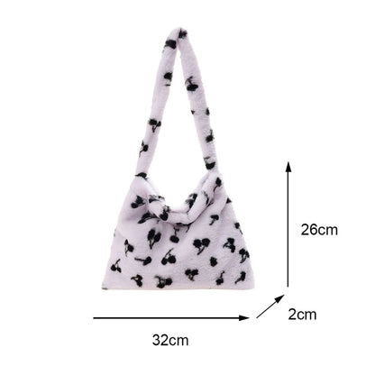 Plush Handbag For Women