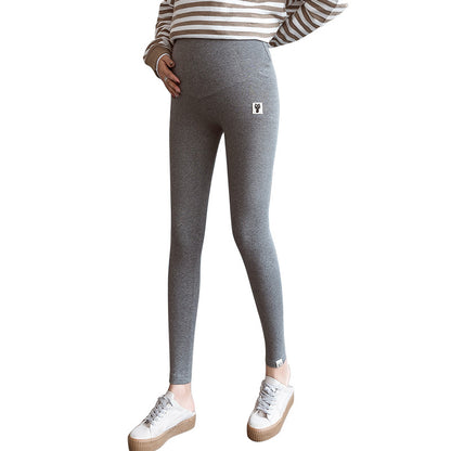 Fleece-lined Maternity Leggings